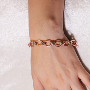 Rose Link Rosegold Bracelet