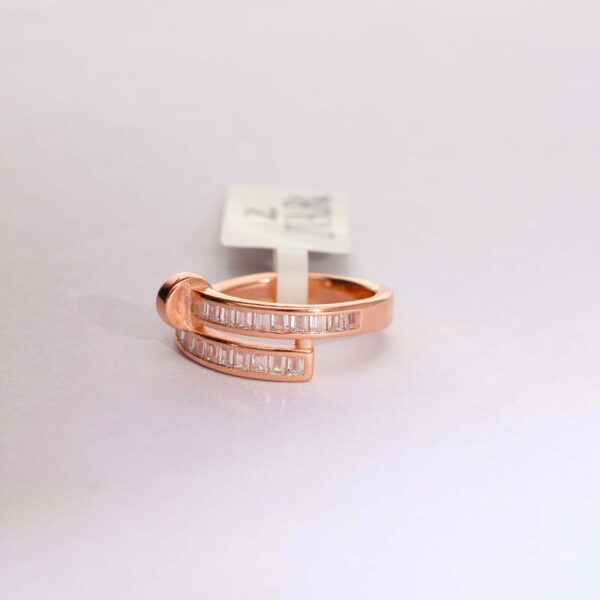 SparkDot Layers Rosegold Ring - Image 2