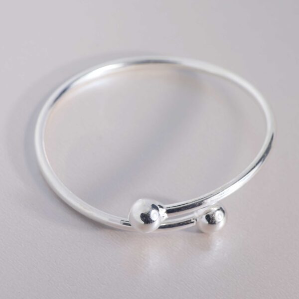 Silver Dot Bangles - Image 2