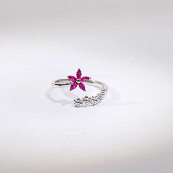 Pink Aura Toe Rings - Image 5