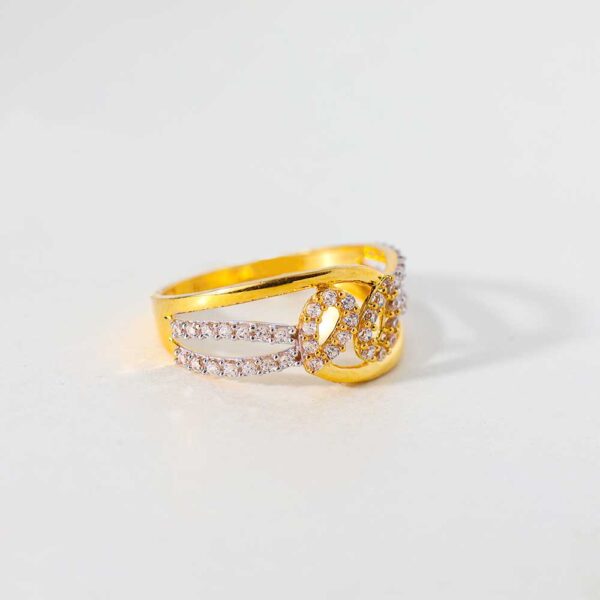 Loop Luxe Gold Ring - Image 2