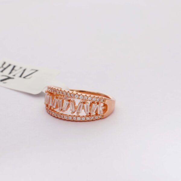 ShimmerSlide Rosegold Ring - Image 3