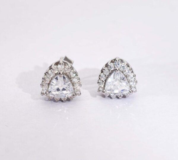 Teardrop Glow Diamond Studs