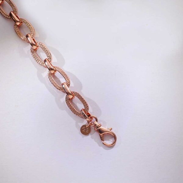 Bright Links Rosegold  Bracelet - Image 3