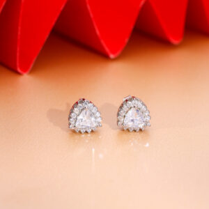 Teardrop Glow Diamond Studs