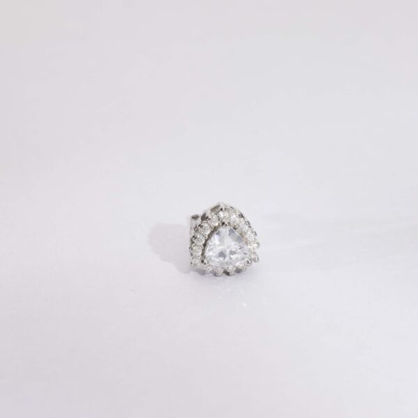 Teardrop Glow Diamond Studs - Image 3