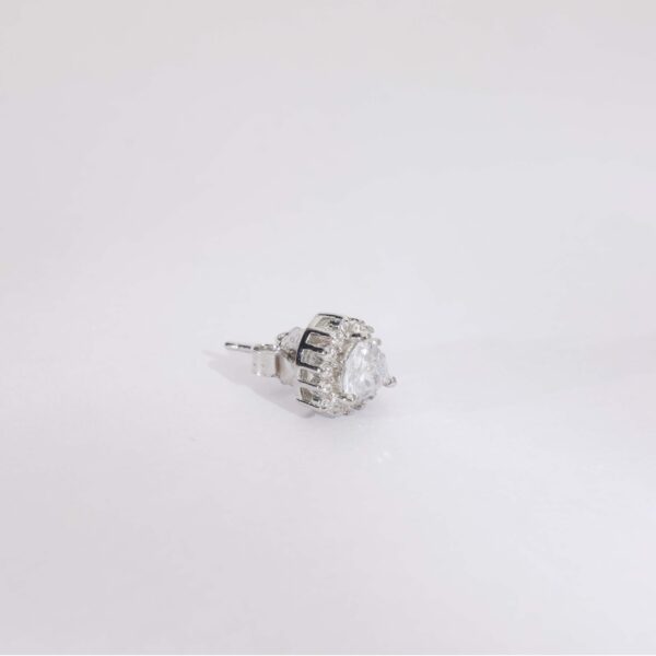 Teardrop Glow Diamond Studs - Image 2