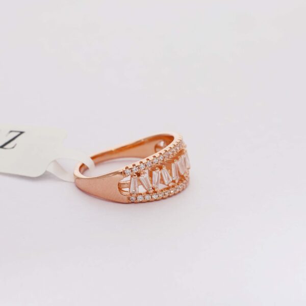 ShimmerSlide Rosegold Ring - Image 4