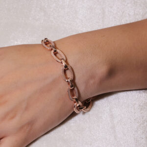Bright Links Rosegold Bracelet