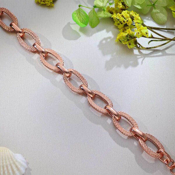 Bright Links Rosegold  Bracelet - Image 5