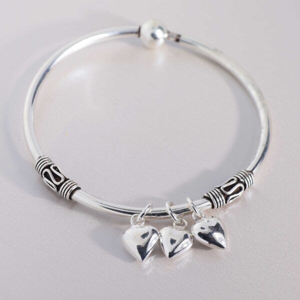 Heart Drop Bangle - Image 3
