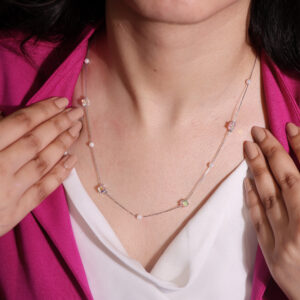 Crystal Pearl Pendant