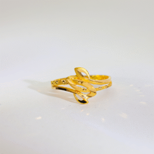22K Yellow Gold Crafted Ring