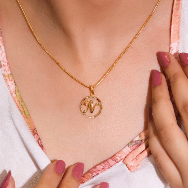 Nazaqat – Signature N Pendant - Image 5