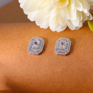Classic Emerald-Cut Earrings