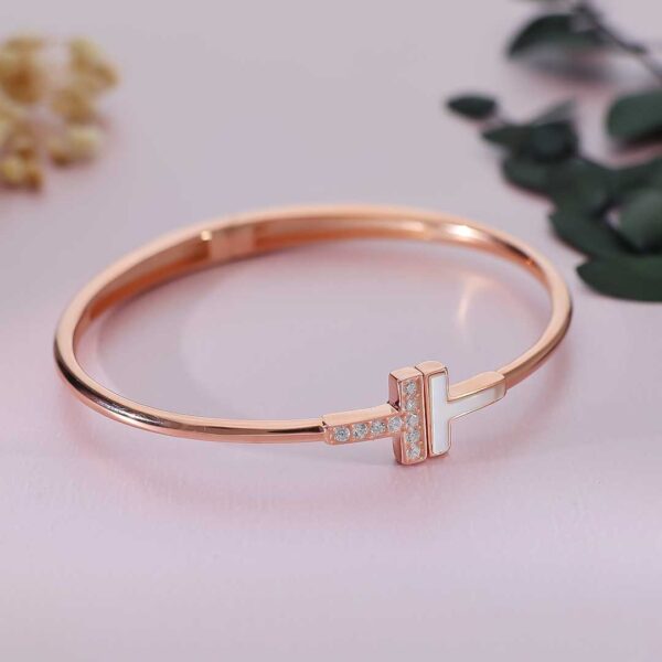 Pure Line Rosegold Bracelet - Image 5