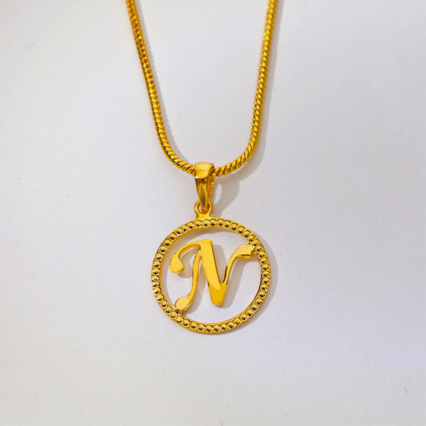 Nazaqat – Signature N Pendant - Image 2