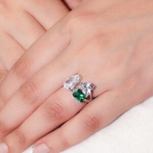 Emerald Glint Ring