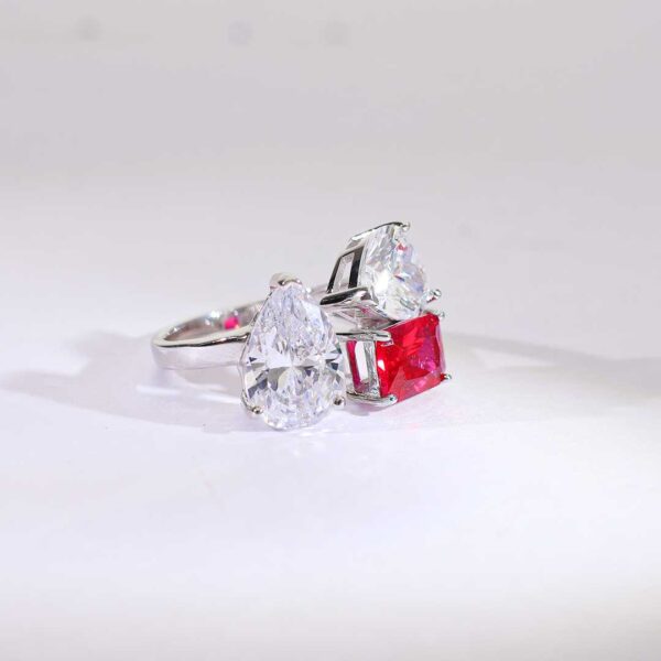Cherry Crown Ring - Image 2