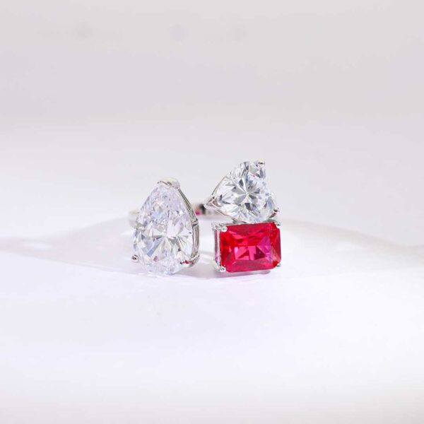 Cherry Crown Ring - Image 3