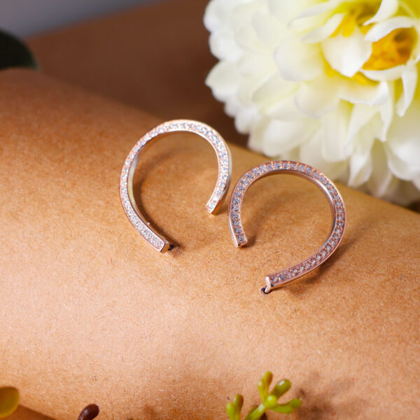Serene Flame Hoops - Image 4