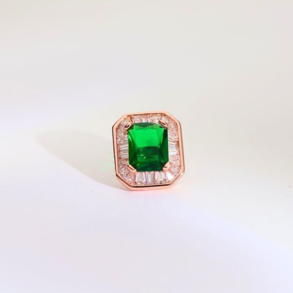 Crown Jewel Rosegold Studs - Image 3