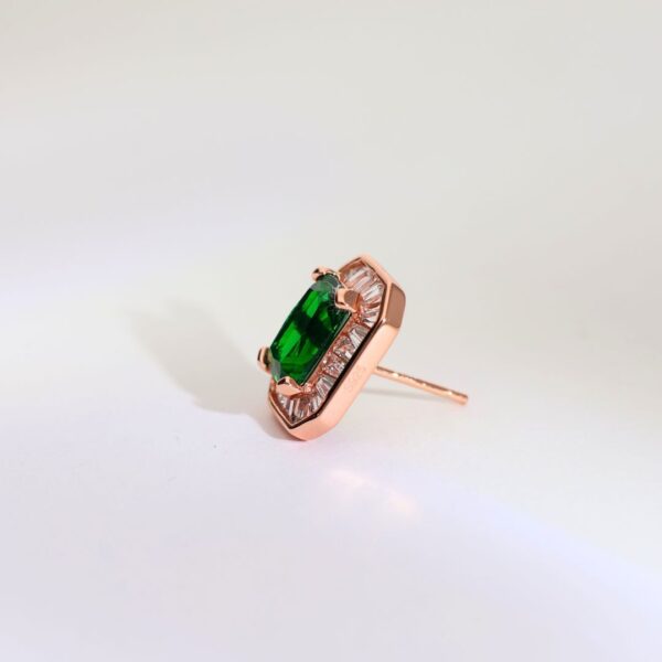 Crown Jewel Rosegold Studs - Image 5