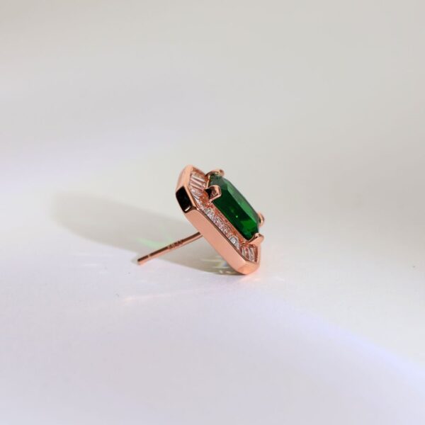 Crown Jewel Rosegold Studs - Image 4