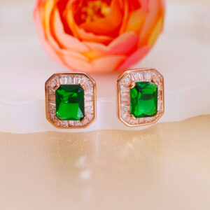 Crown Jewel Rosegold Studs