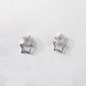 Bold Star Halo Studs