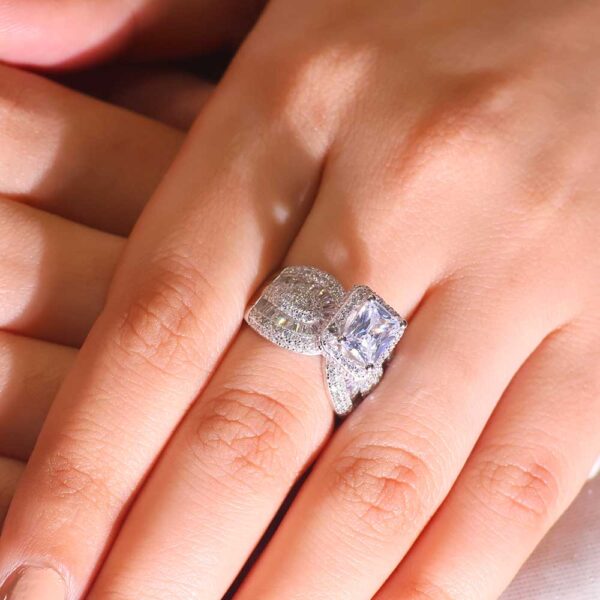 Crossover Charm Ring