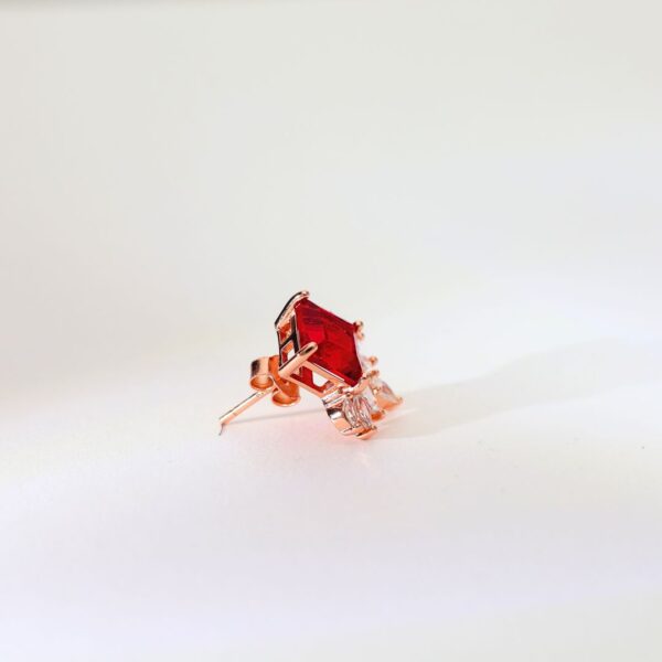 Verdant Luxe Rosegold Studs - Image 3
