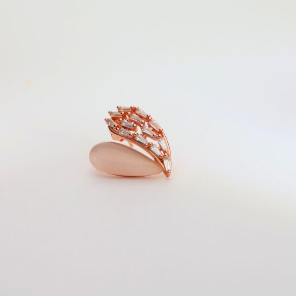 Dream Veil Rosegold Studs - Image 3