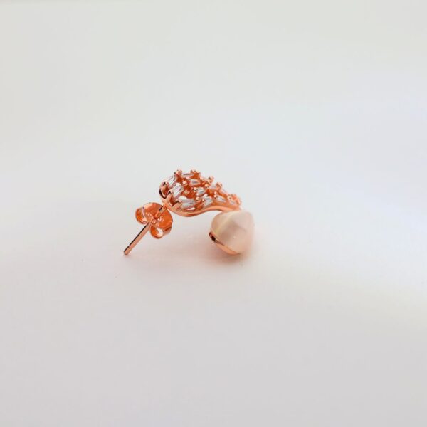 Dream Veil Rosegold Studs - Image 4