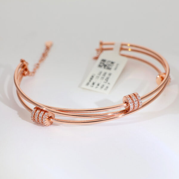 Twirl Spark Rosegold Bracelet - Image 2