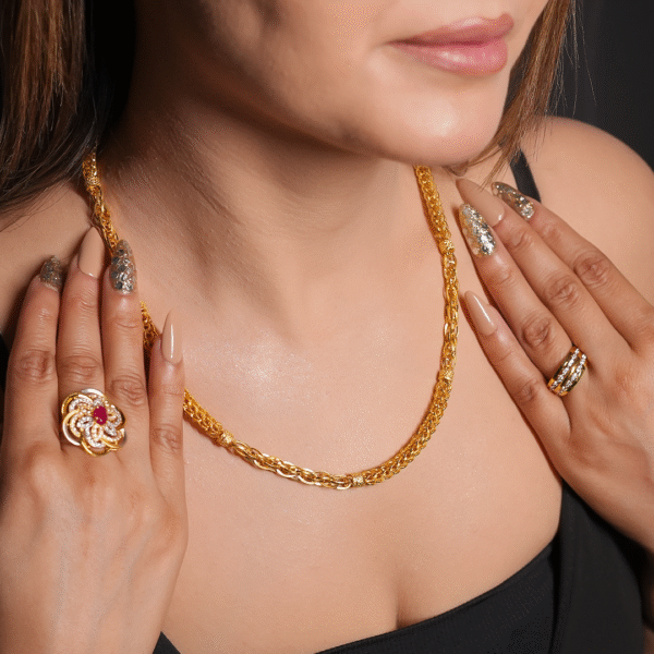 Dimond Cut Gold Plated Chain - Image 7