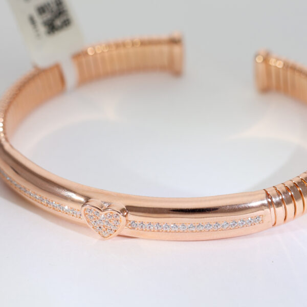 Heart Glow Rosegold Bracelet - Image 6