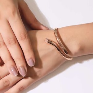 Spiral Grace Rosegold Bracelet