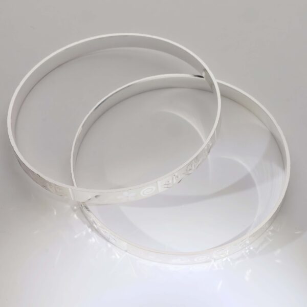 Silver Sync Bangles - Image 8