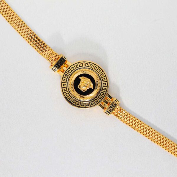 Unique Versace Logo Gents Gold Bracelet