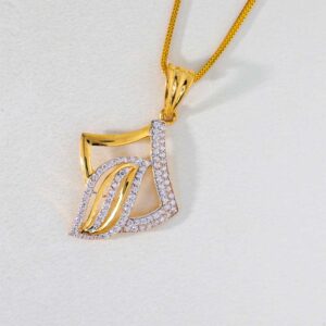 Eclectic Square Design Stone Pendant