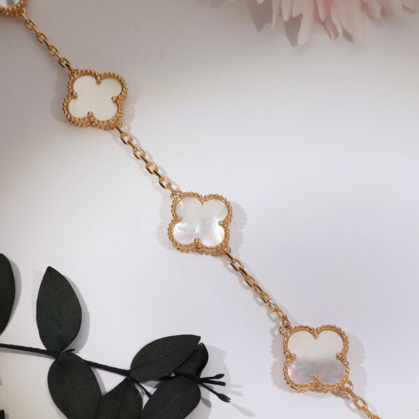 Clover Charm Bracelet - Image 3