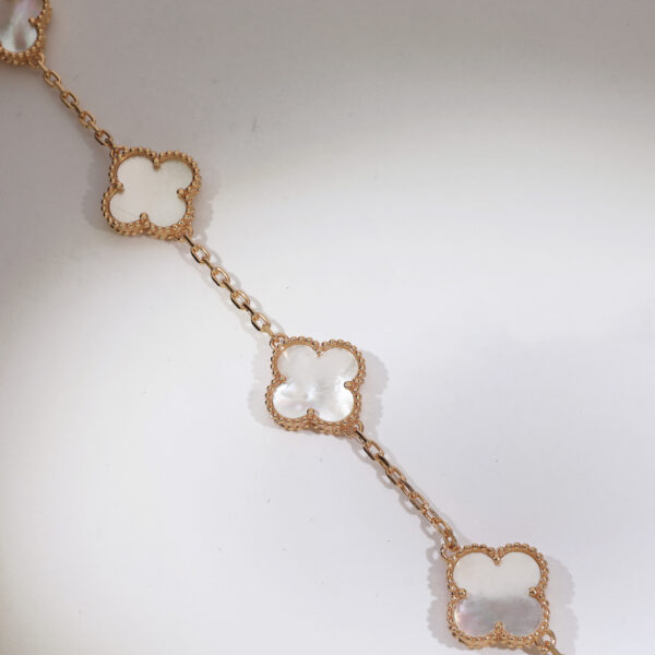 Clover Charm Bracelet - Image 2