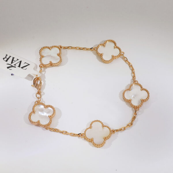 Clover Charm Bracelet - Image 5