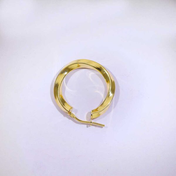 Gold Verve Hoops - Image 4