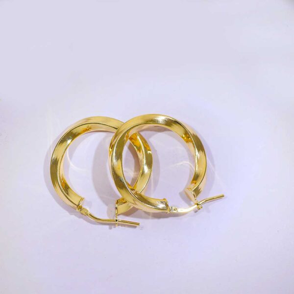 Gold Verve Hoops - Image 5