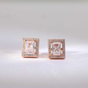 Peach Bloom Studs