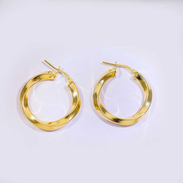 Gold Verve Hoops