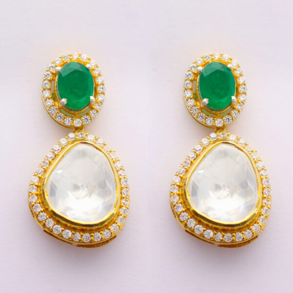 Heer Glow Kundan Earrings