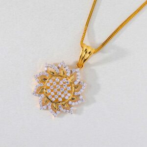 Modern Fancy Stone Pendant